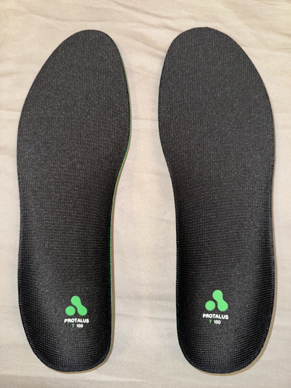 Protalis T100 Black & Green Orthotic Insoles